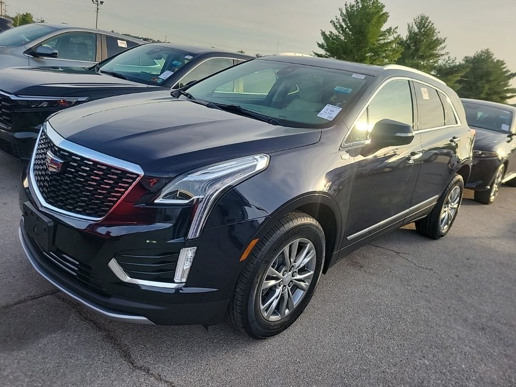 Used 2022 Blue Cadillac Premium Luxury image 1