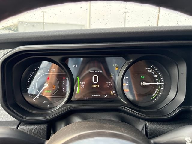 Used 2025 Black Jeep Sahara 4xe image 12
