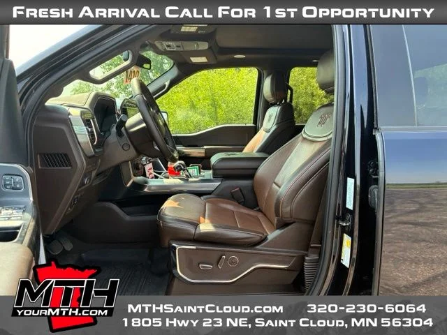 Used 2021 Blue Ford King Ranch image 9