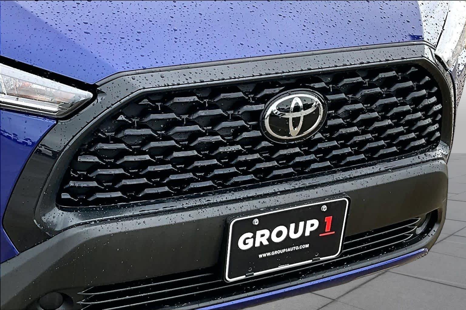 Used 2025 Blue Crush Metallic Toyota LE image 29