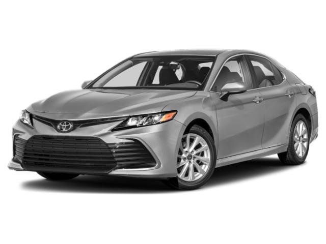 Used 2023 Midnight Black Metallic Toyota LE image 1