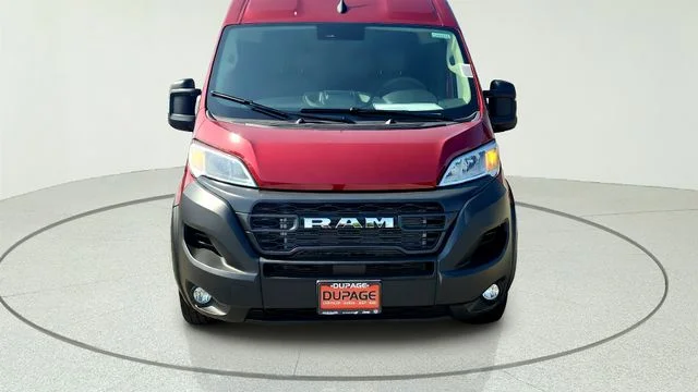 New 2026 Deep Cherry Red Crystal Pearlcoat RAM High Roof image 5