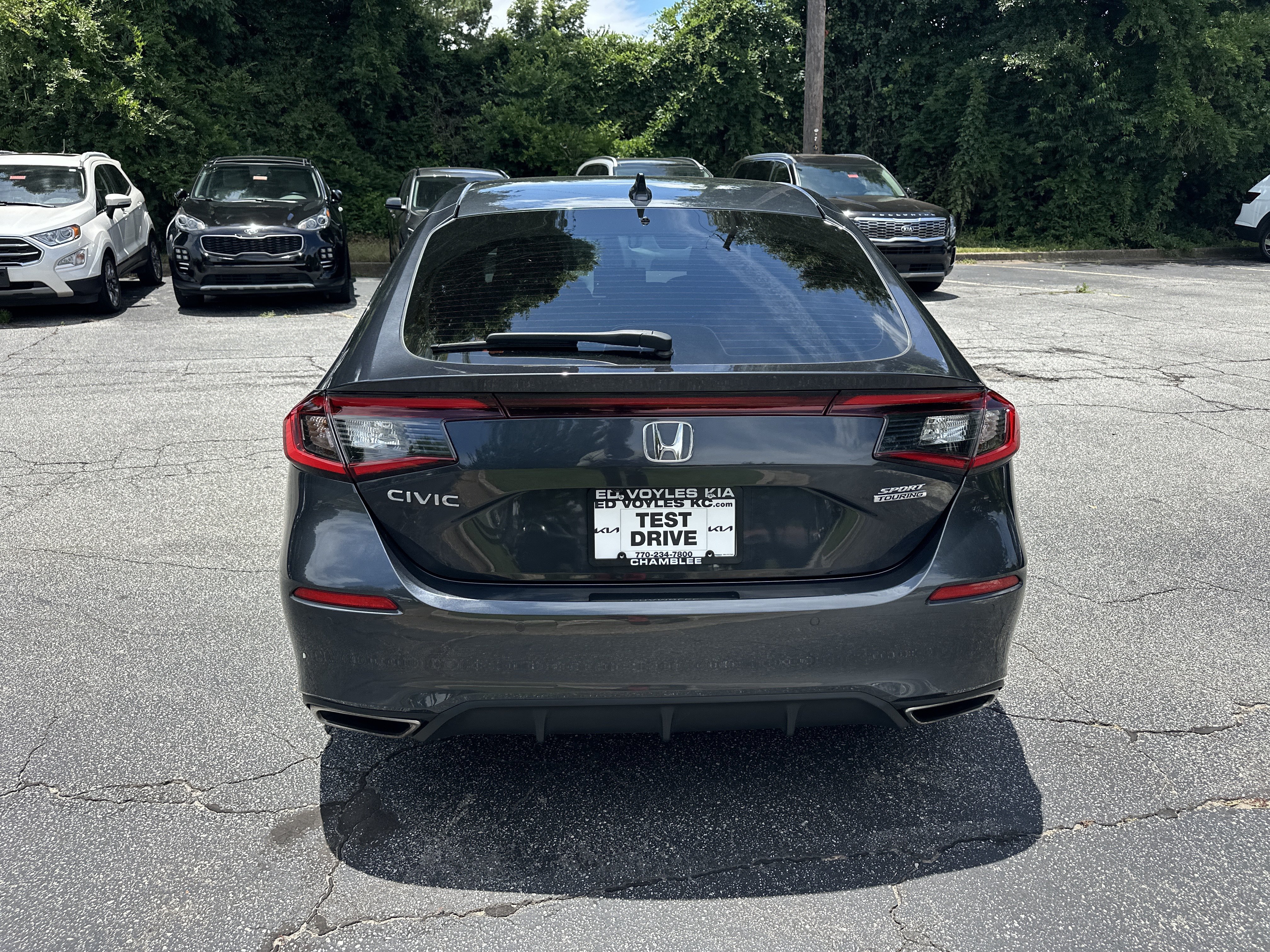 Used 2024 Meteorite Gray Metallic Honda Sport Touring image 7