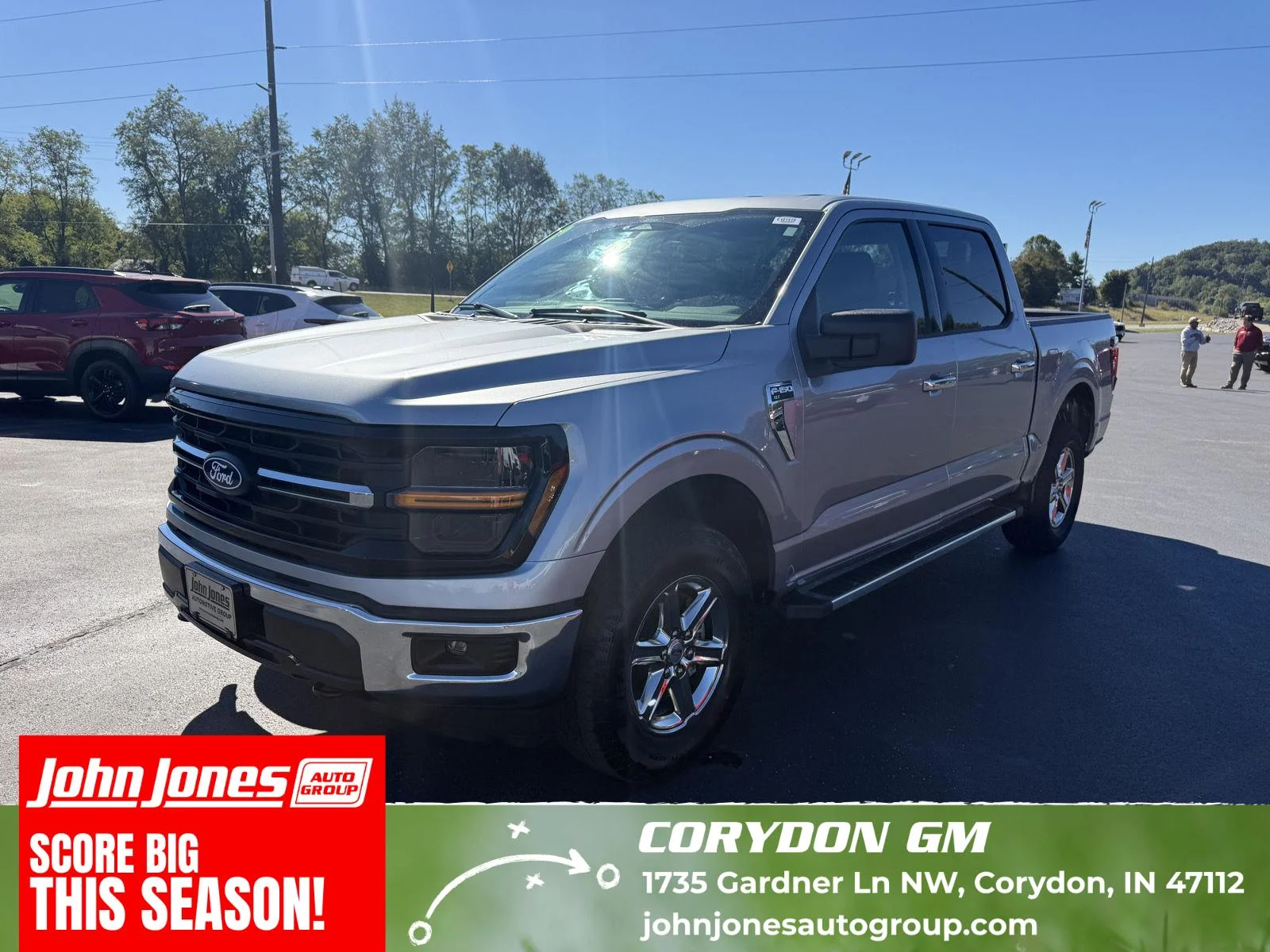 Certified Used 2025 Silver Ford XLT image 1