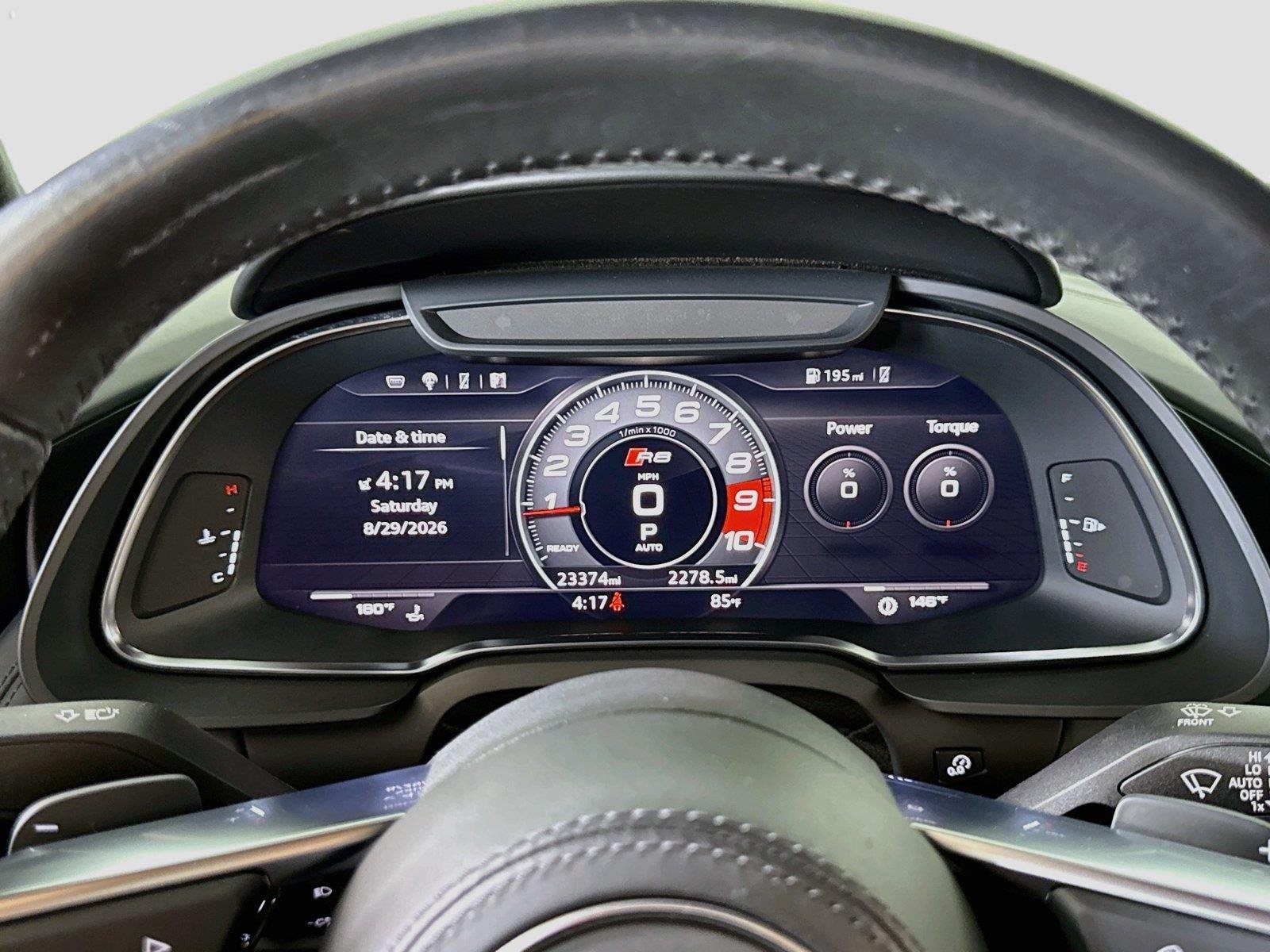 Used 2021 Suzuka Gray Metallic Audi 5.2 V10 | Carbon Ext Pkg | Diamond Stitched Int | Premium Pkg image 16