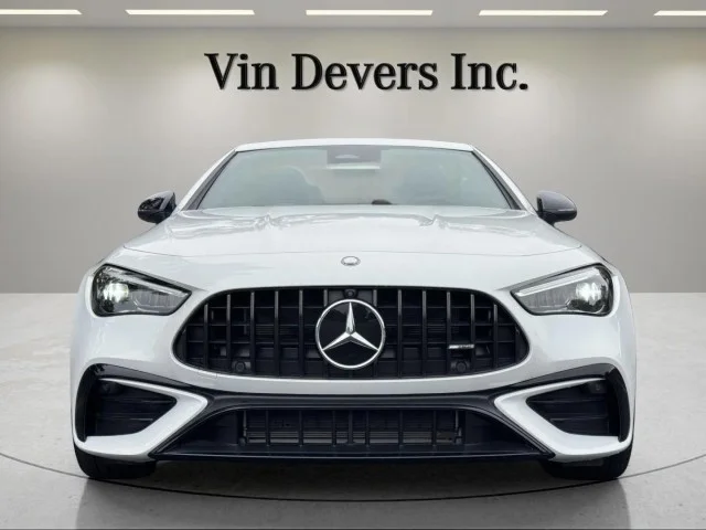 New 2026 MANUFAKTUR Moonlight White Metallic Mercedes-Benz AMG® CLE 53 4MATIC+ Cabriolet image 4