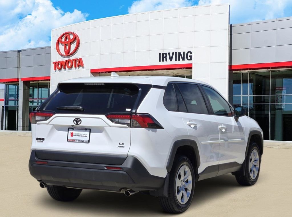 Used 2024 White Toyota LE image 4