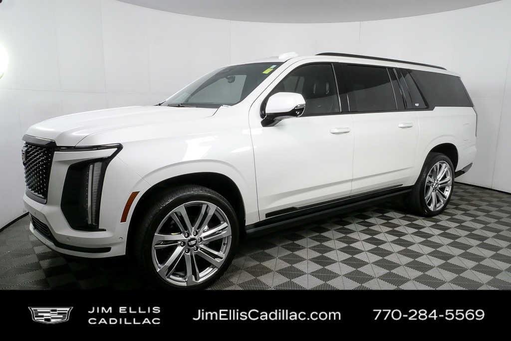 Certified Used 2025 Crystal White Tricoat Cadillac Sport Platinum image 2