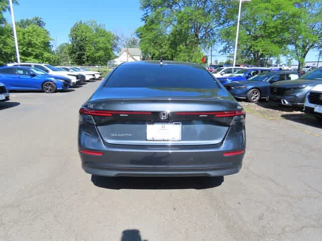 Certified Used 2024 Meteorite Gray Metallic Honda EX image 5