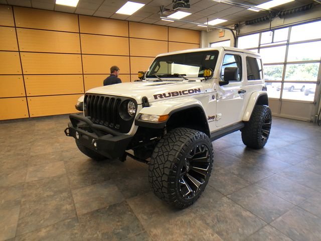 Certified Used 2022 Bright White Clearcoat Jeep Rubicon image 3