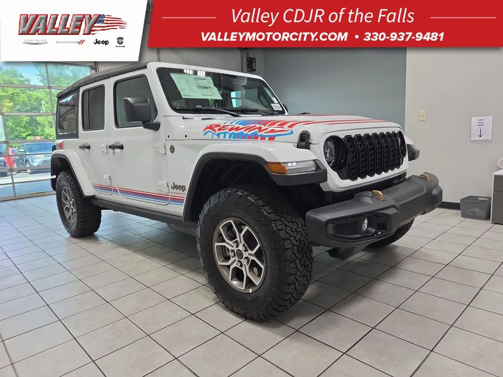 New 2026 Bright White Clearcoat Jeep  image 1