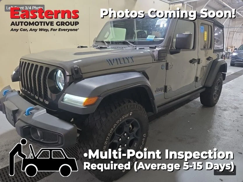 Used 2023 Gray Jeep Willys 4xe image 1