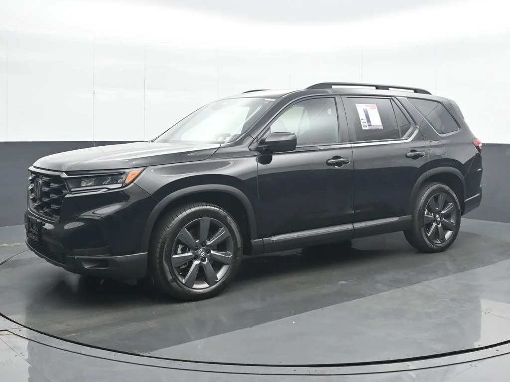 Used 2025 Black Honda Sport image 2