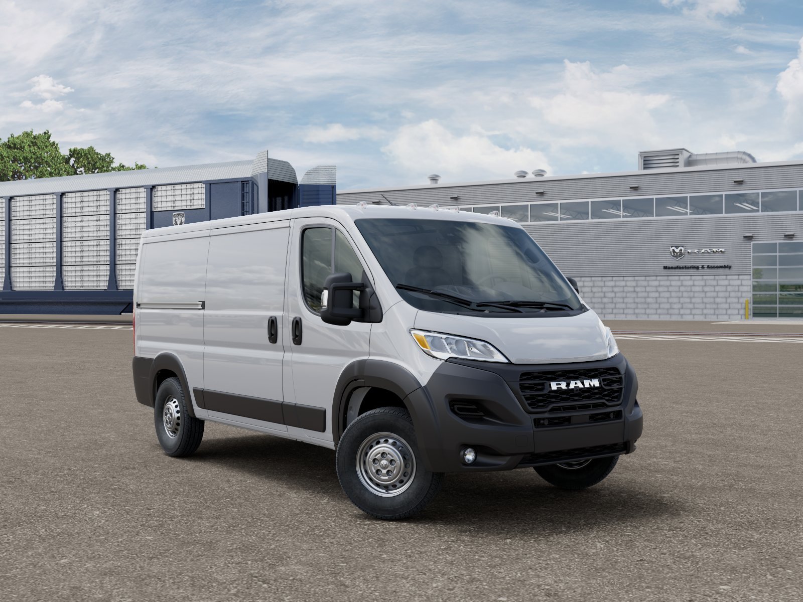 New 2026 Bright White Clearcoat RAM TRADESMAN image 1
