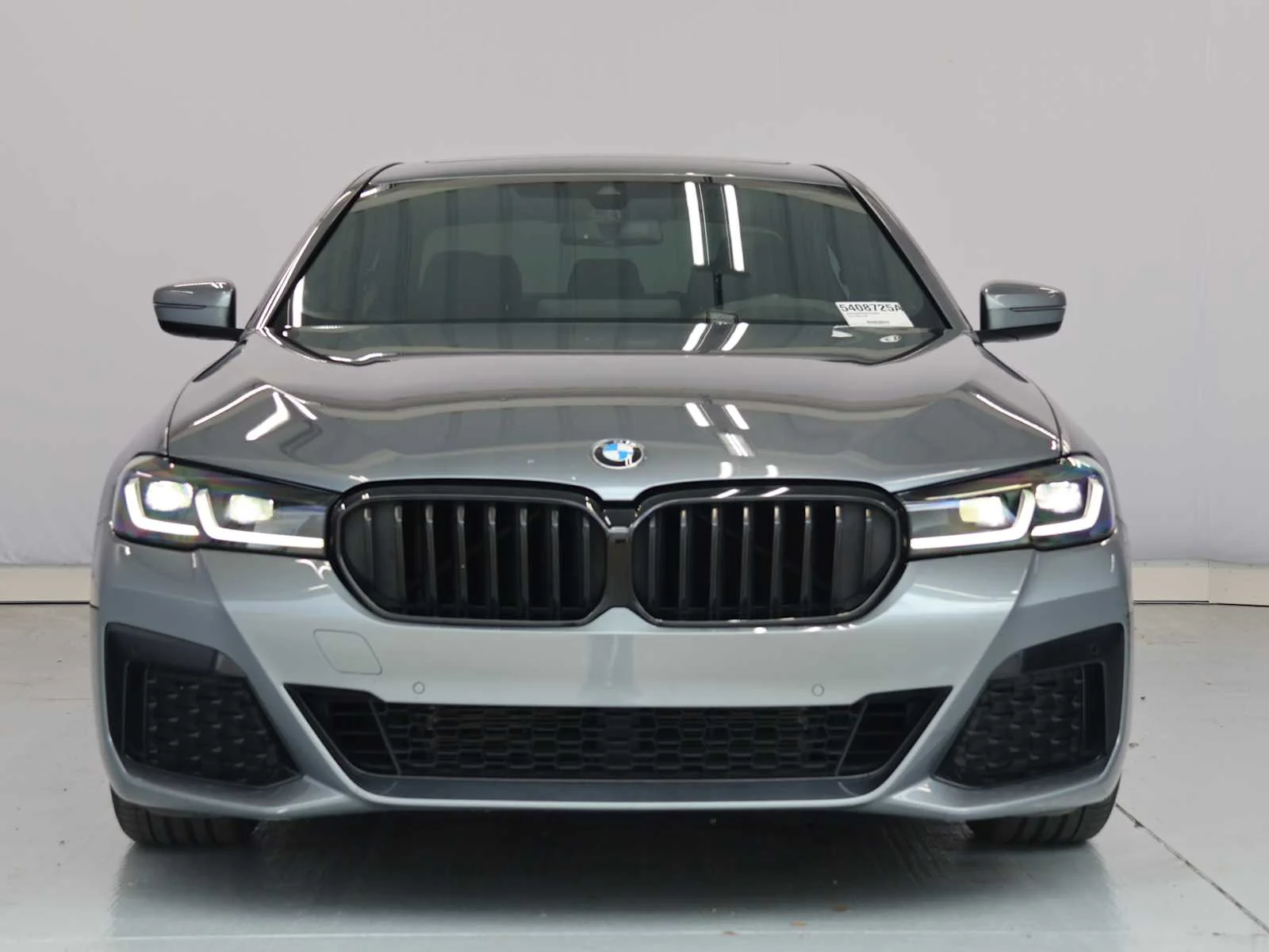 Certified Used 2022 Bluestone Metallic BMW 530i image 2