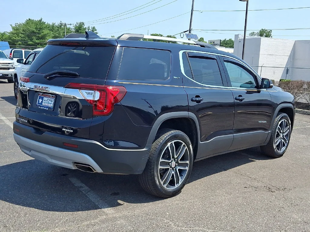 Used 2021 MIDNIGHT BLUE METALLIC GMC SLT image 12