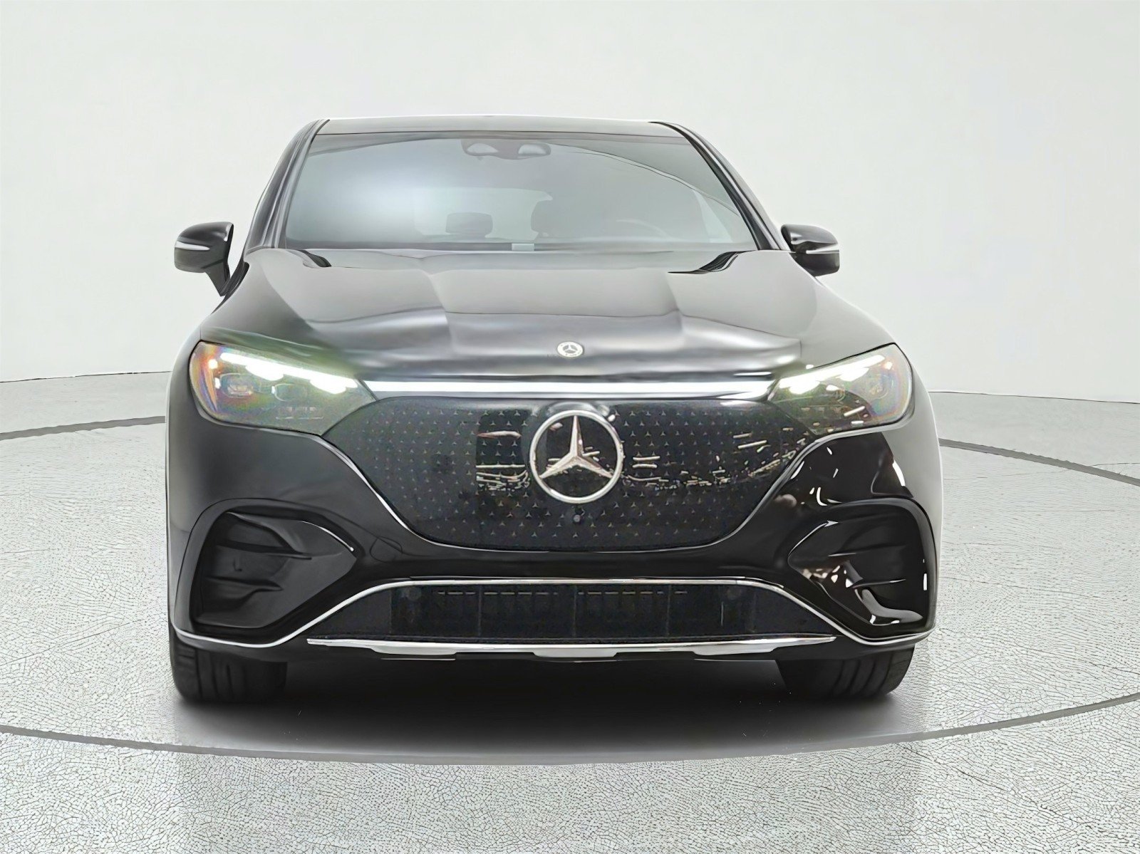 Used 2023 Obsidian Black Metallic Mercedes-Benz EQE 500 image 2