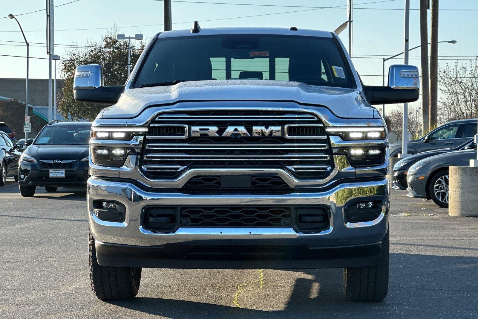 New 2026 Bright White Clearcoat Ram Laramie image 9