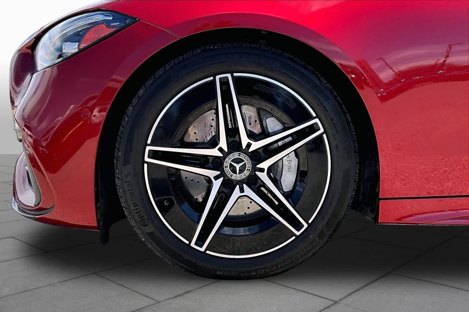 Used 2022 MANUFAKTUR Cardinal Red Metallic Mercedes-Benz C 300 image 10