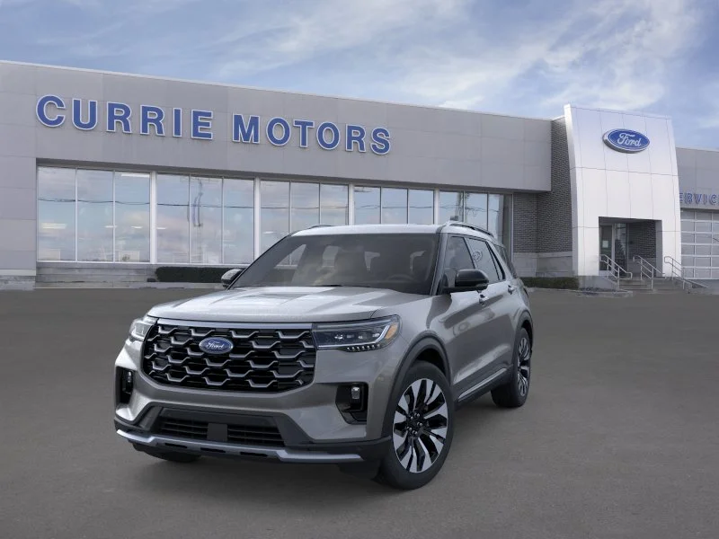 New 2026 Carbonized Gray Metallic Ford Platinum image 2
