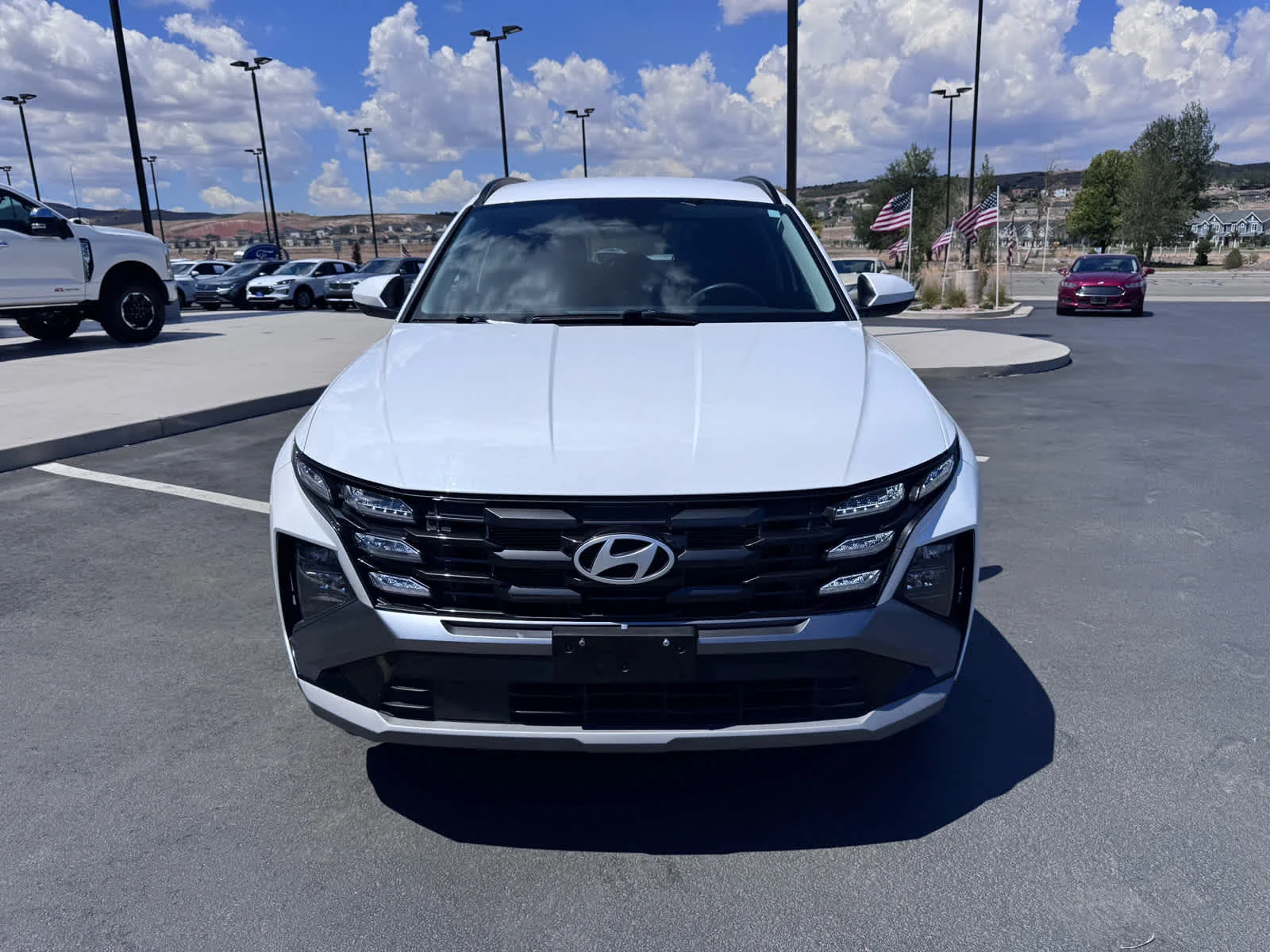 Certified Used 2025 Serenity White Pearl Hyundai SEL image 3
