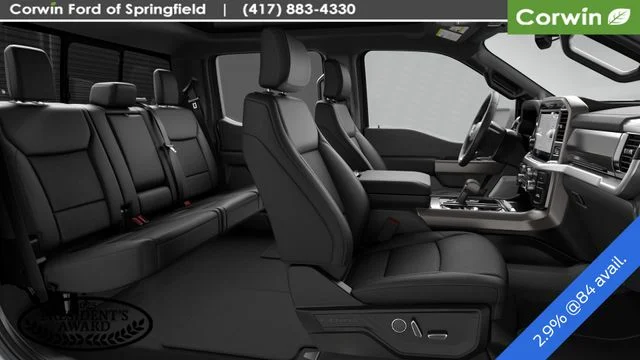 New 2026 Carbonized Gray Metallic Ford Lariat® image 9