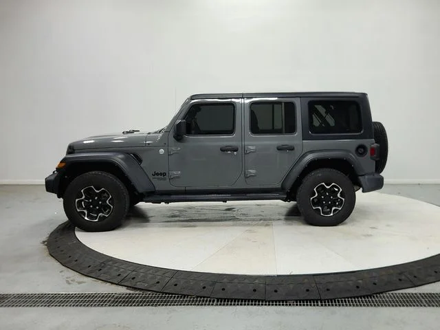 Used 2021 Gray Jeep Unlimited Sport image 5