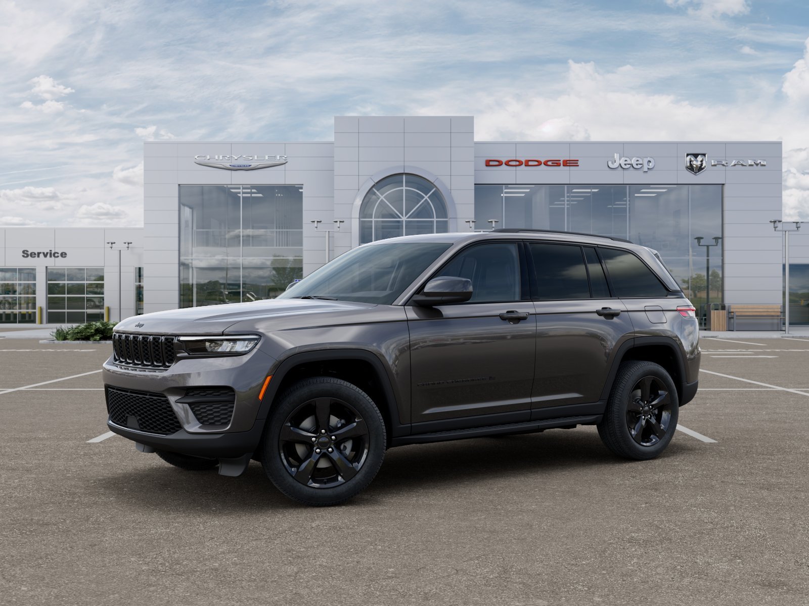 New 2025 Baltic Gray Metallic Clear-Coat Exterior Paint Jeep  image 6