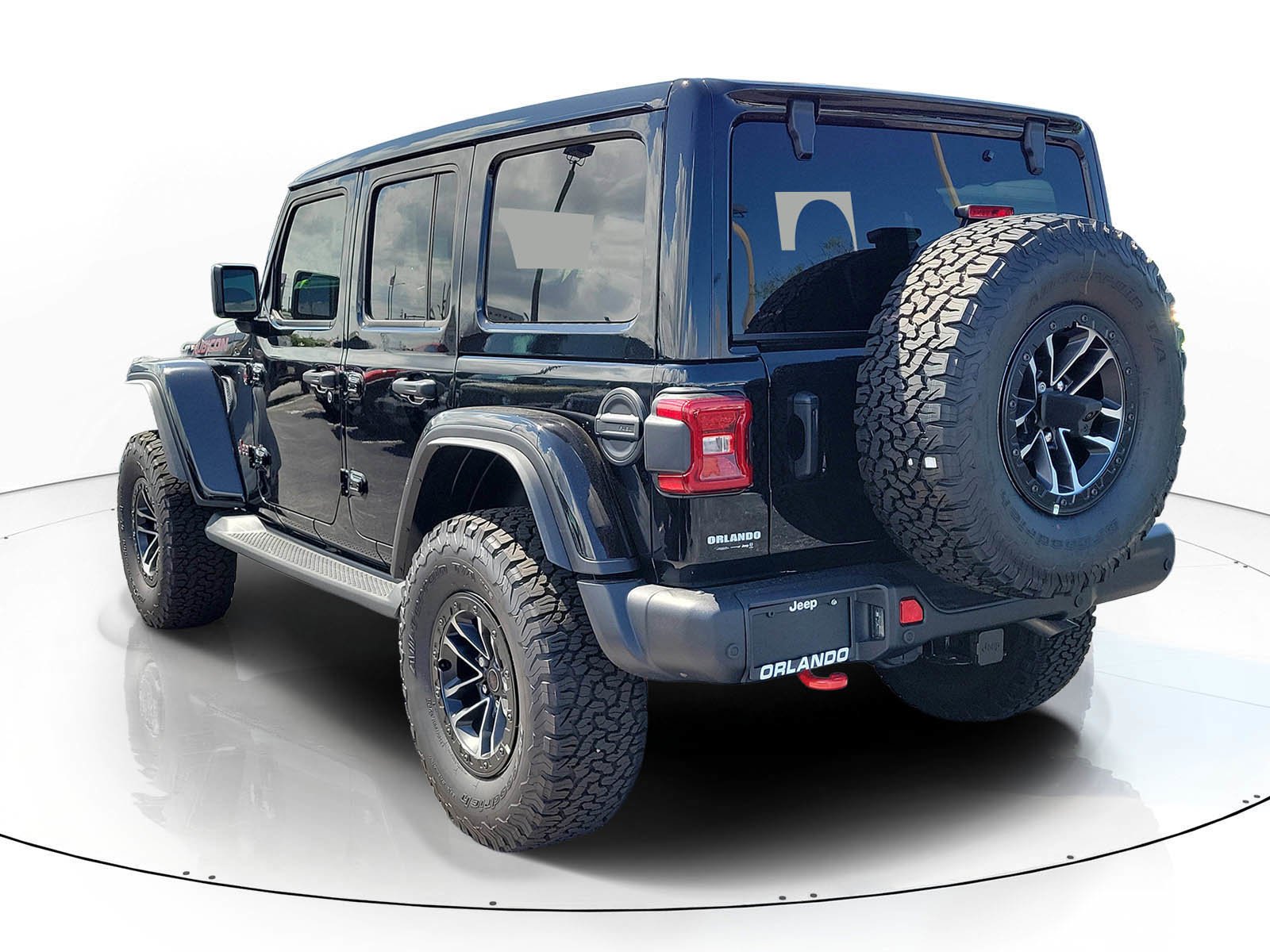 New 2026 Black Clear-Coat Exterior Paint Jeep Rubicon X image 2