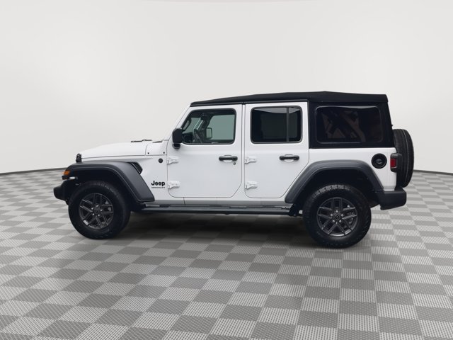 Used 2024 Bright White Clearcoat Jeep Sport S image 34