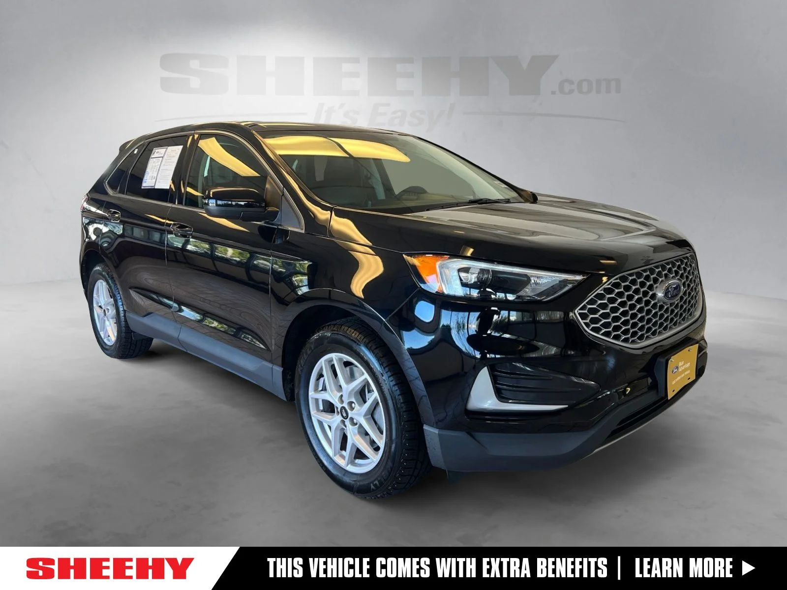 Certified Used 2024 Agate Black Metallic Ford SEL image 1