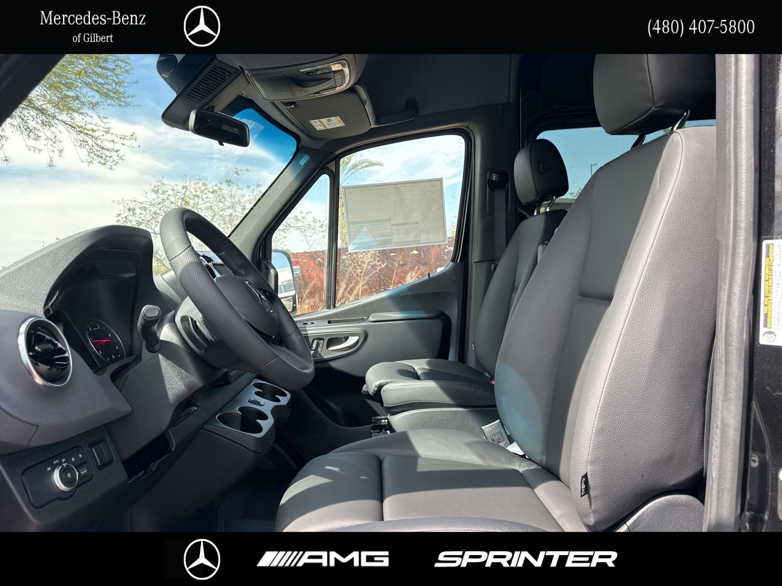 New 2026 Obsidian Black Metallic Mercedes-Benz Passenger 144 WB image 16