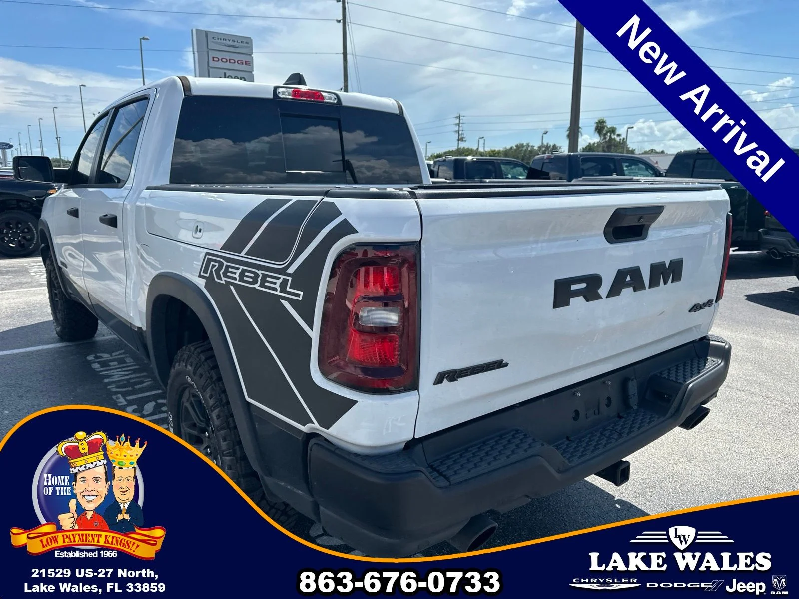 Used 2025 White Ram Rebel image 5