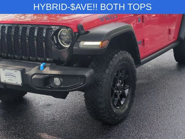 Used 2024 Red Jeep Willys 4xe image 9