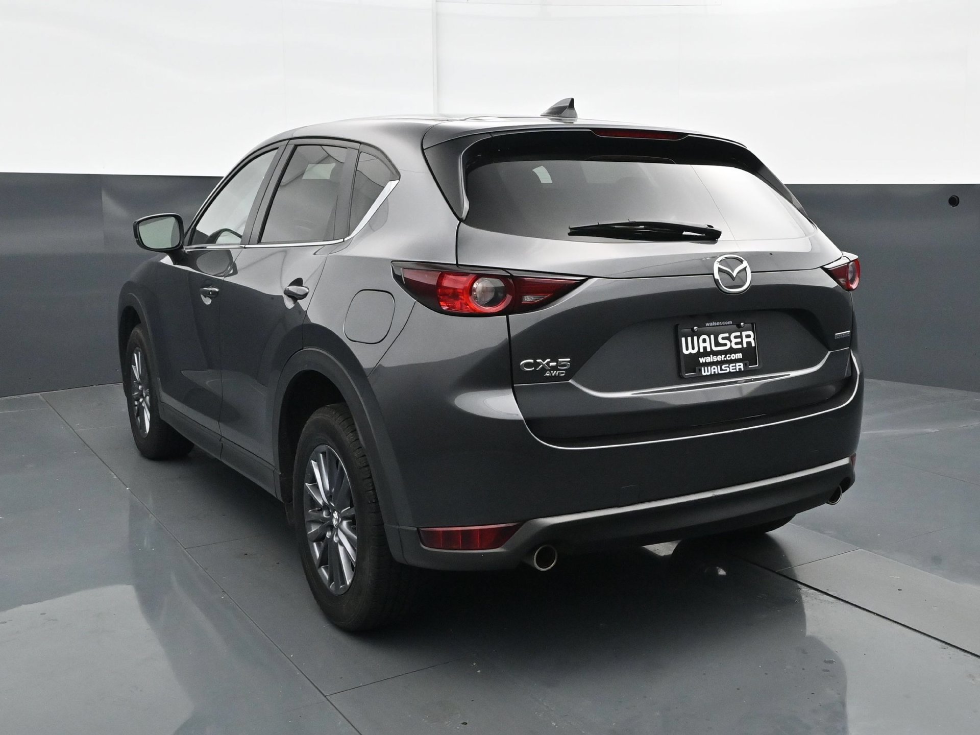 Used 2021 Machine Gray Metallic Mazda Touring AWD image 5