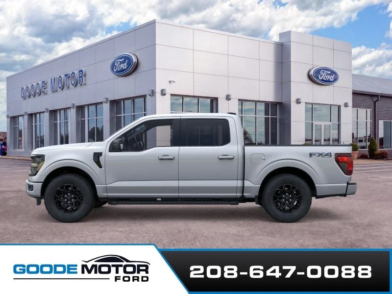 New 2026 Iconic Silver Metallic Ford XLT image 3