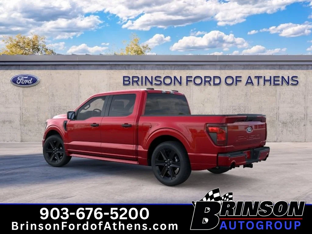 New 2026 Ruby Red Metallic Tinted Clearcoat Ford STX image 4