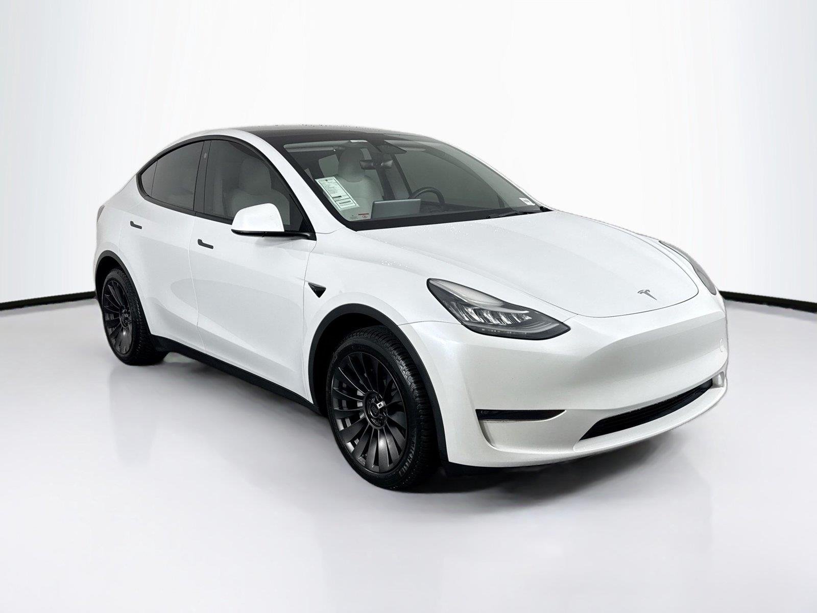 Used 2023 Pearl White Multi-Coat Tesla Long Range image 10