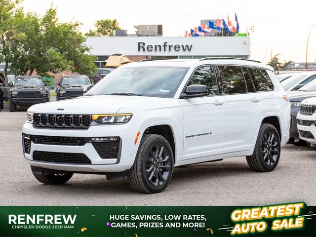 2026 Jeep Grand Cherokee L Limited Reserve* 4x4, Night Vision, Head-Up Display, Trailer Tow Package