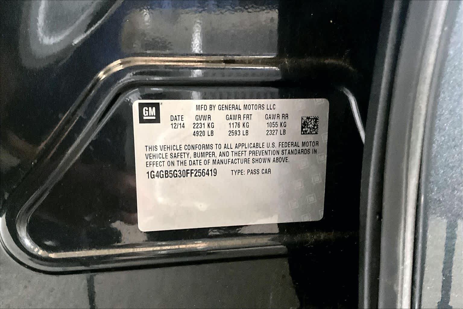 Used 2015 Smoky Gray Metallic Buick Leather image 31