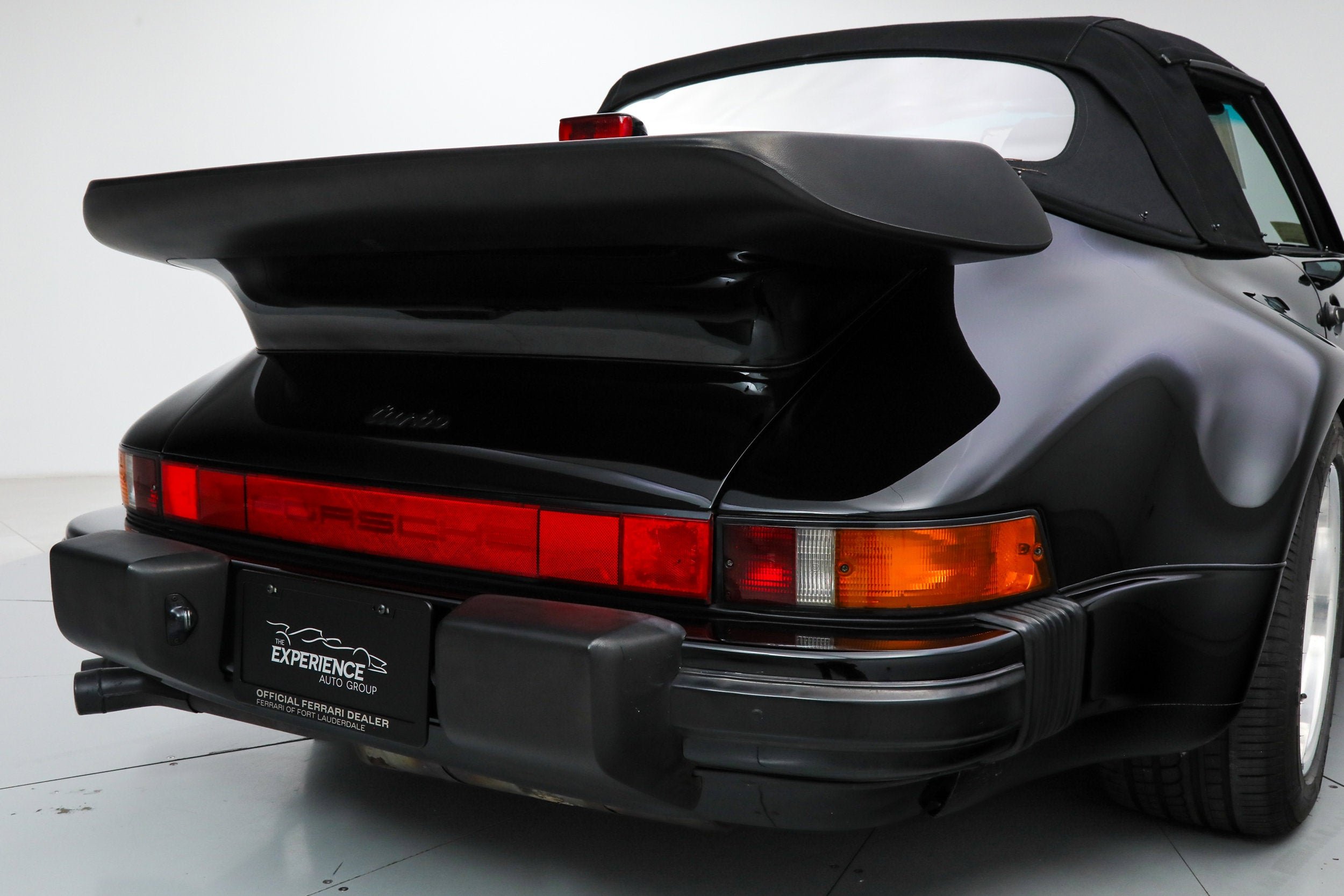 Used 1989 Black Porsche Turbo Cabriolet Slantnose image 9