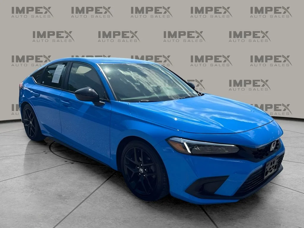 Used 2022 Blue Honda Sport image 4