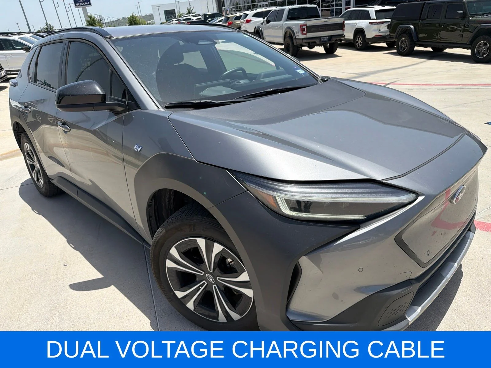 Used 2025 Subaru Solterra Premium with VIN JTMABABAXSA103398 for sale in Fort Worth, TX