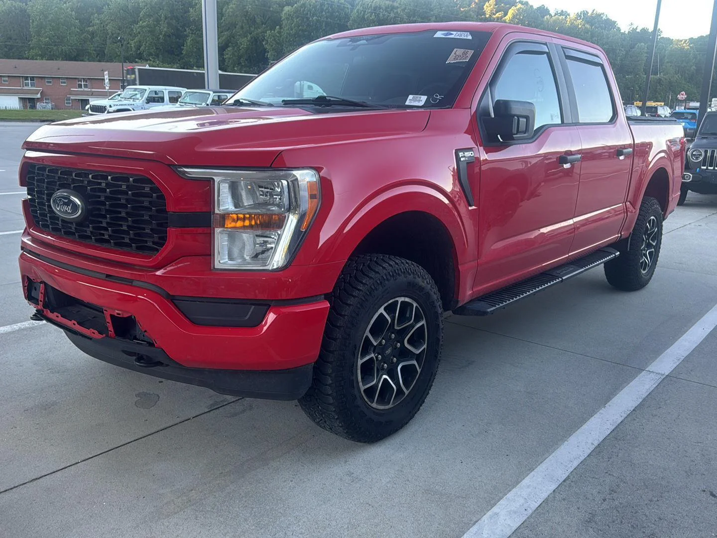 Used 2022 Red FORD  image 1