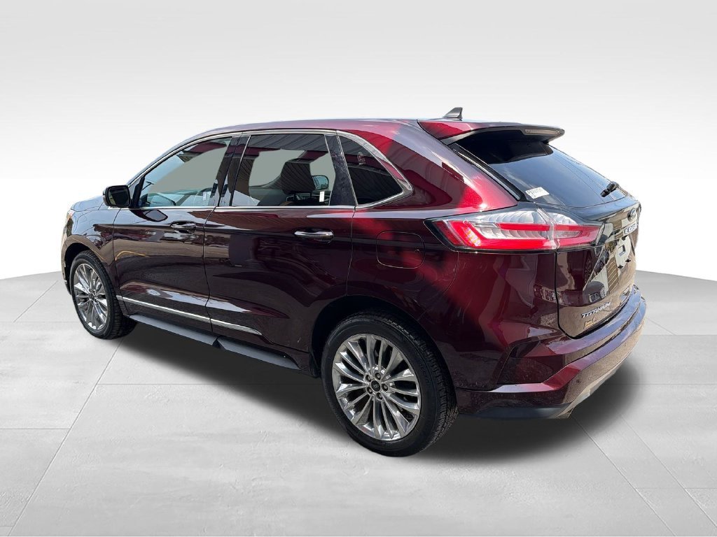 Used 2023 Red Ford Titanium image 3