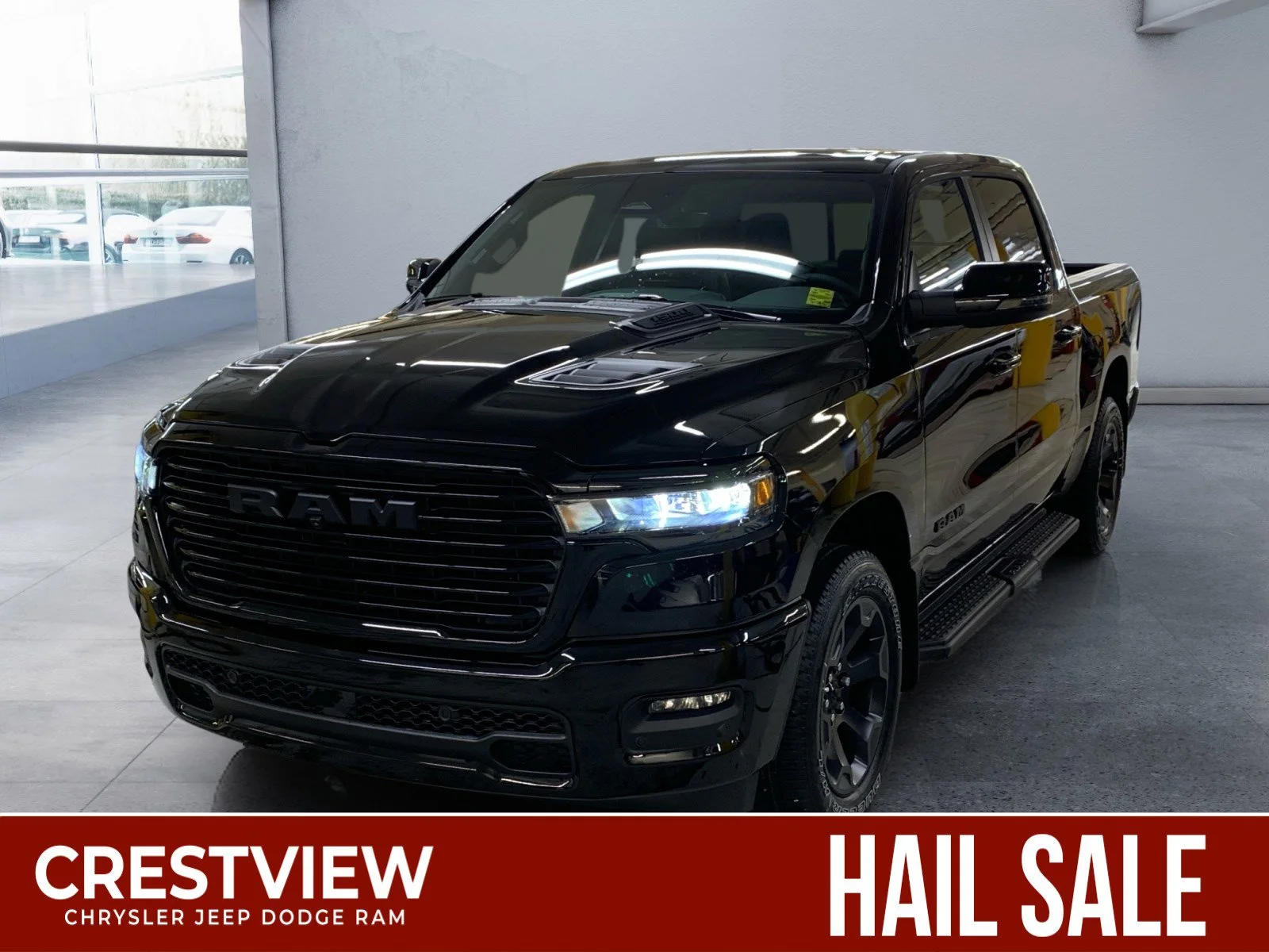 New 2026 Diamond Blk Crystal Pearl Ram Sport image 1