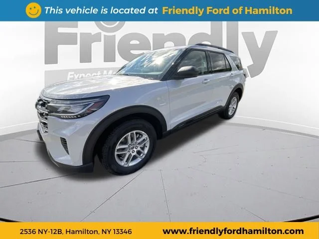 New 2026 Space White Metallic Ford Active image 1