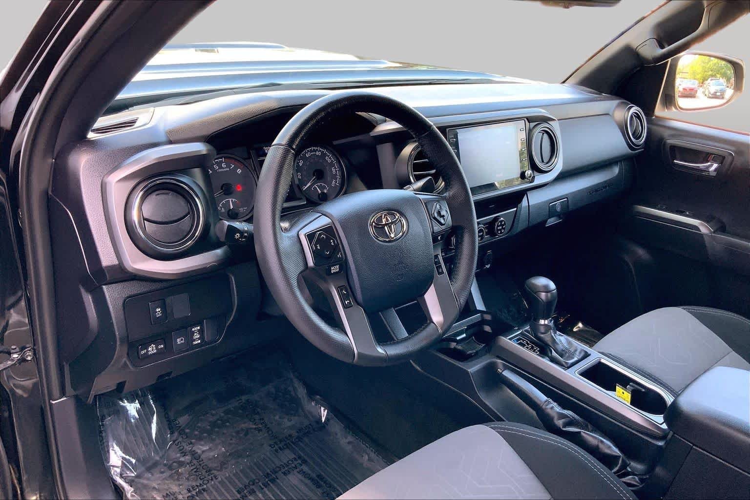 Used 2020 Midnight Black Metallic Toyota TRD Sport image 17