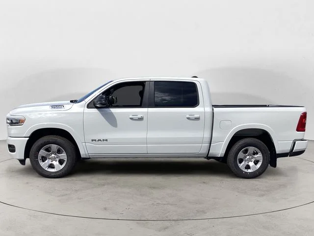 New 2026 Bright White Clearcoat Ram BIG HORN CREW CAB 4X4 5