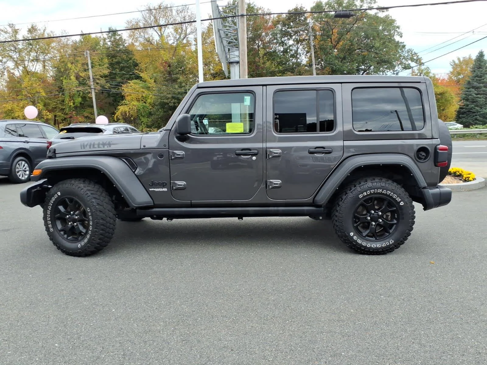 Certified Used 2022 Granite Crystal Metallic Clearcoat Jeep Unlimited Willys image 12